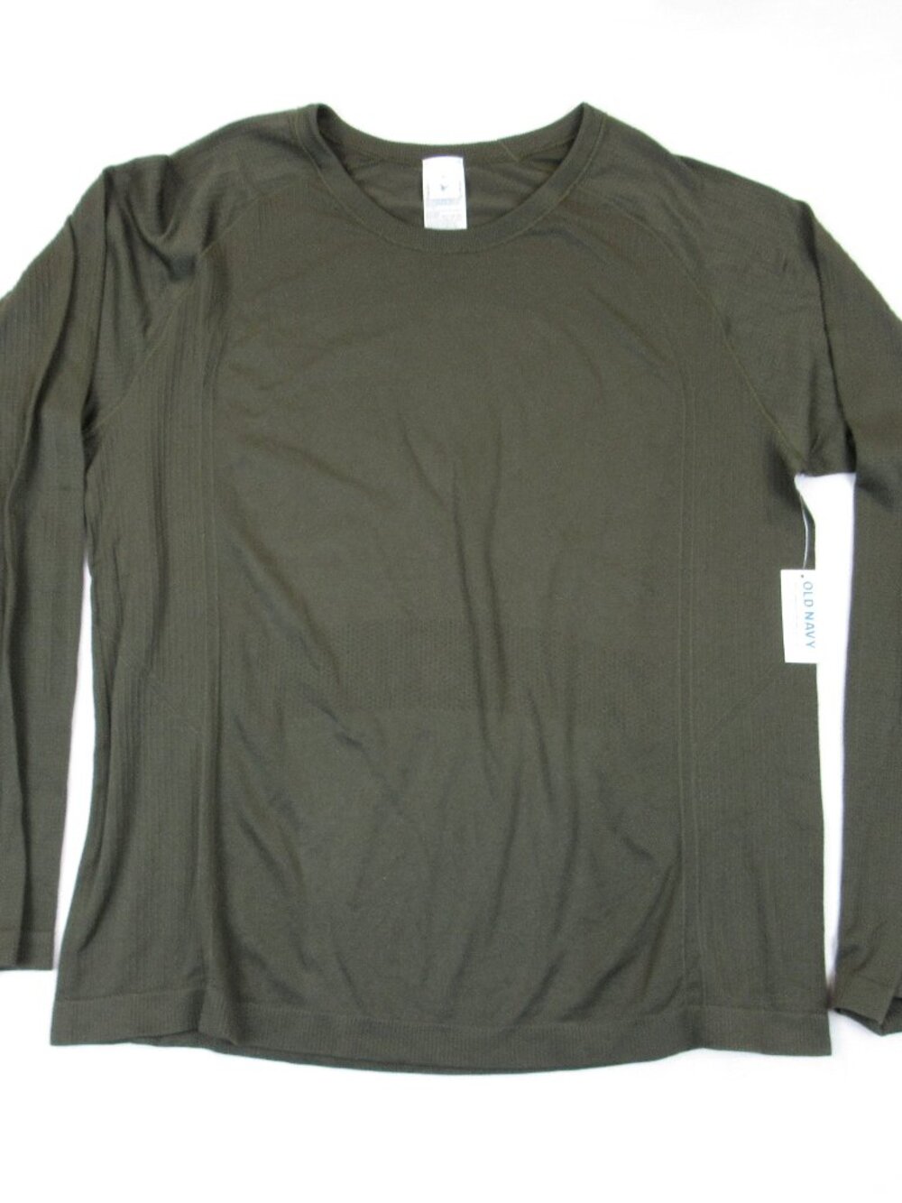Old Navy Go Dry Fitted Plus Size Top Size 2X Fluid Seamless Athletic Green